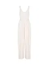 Armani Exchange Belted Jumpsuit In Iso