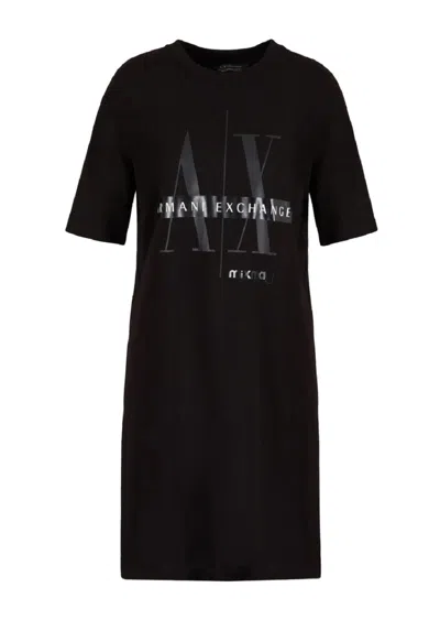 Armani Exchange Dresses In Black