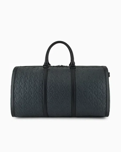 Armani Exchange Duffle Bags In Green