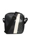 Armani Exchange Dylan Geometric-panel Messenger Bag