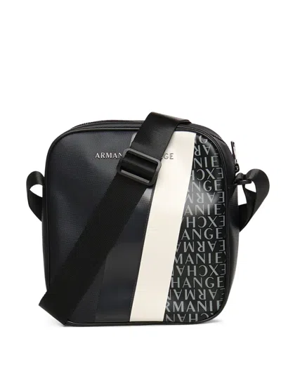 Armani Exchange Dylan Geometric-panel Messenger Bag