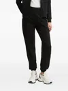 Armani Exchange Elastic-cuff Joggers In Black