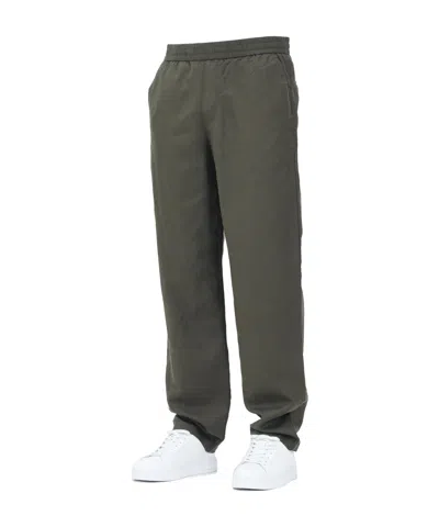 Armani Exchange Elastic Waist Casual Pants In Green