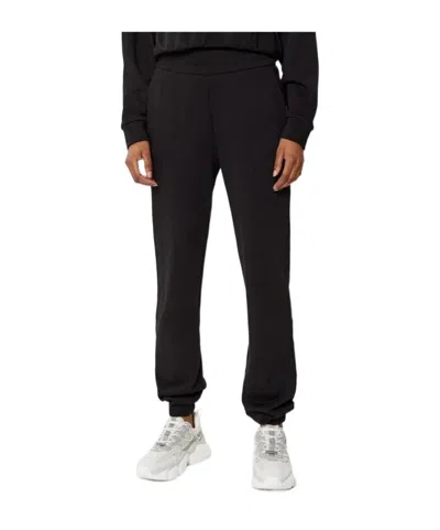 Armani Exchange Elastic Waist Sweatpants In Black
