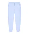 Armani Exchange Elastic Waist Track Pants In Blue
