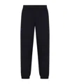 Armani Exchange Elastic Waist Track Pants In Deep Navy Blue