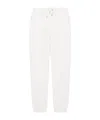 Armani Exchange Elastic Waist Track Pants In White