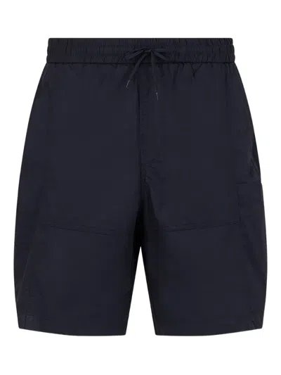 Armani Exchange Elasticated-waist Shorts In Black