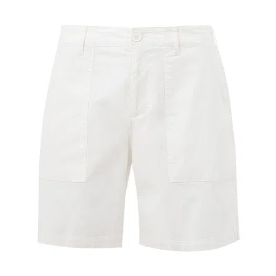 Armani Exchange Elegant White Cotton Shorts For Men