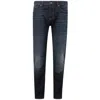 ARMANI EXCHANGE ELEVATED ESSENTIALS BLUE COTTON PANTS