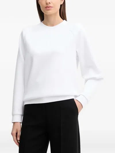 Armani Exchange Embellished Sweater In White