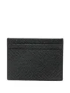 Armani Exchange Embossed Wallet In Black