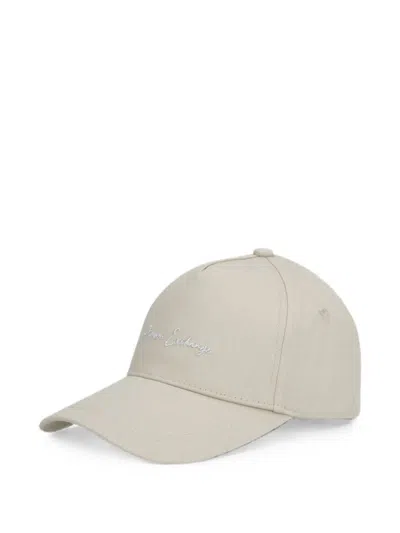 Armani Exchange Embroidered-logo Baseball Cap In White