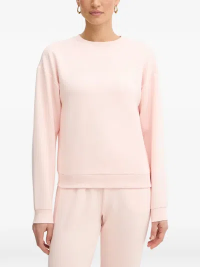 Armani Exchange Embroidered-logo Sweatshirt In Multi