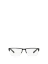 Armani Exchange Rectangle-frame Glasses In Transparent