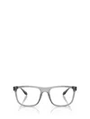 Armani Exchange Eyeglasses In Shiny Transparent Grey