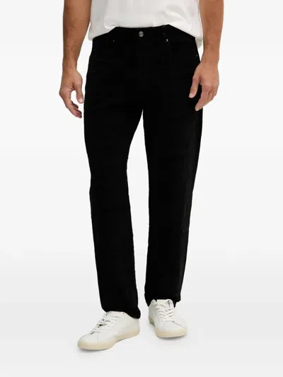 Armani Exchange Five-pockets Jeans In Black