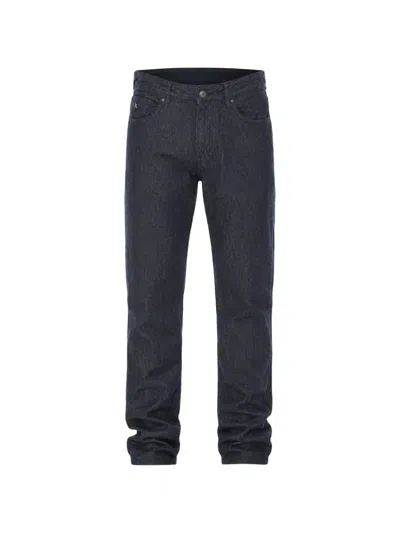 Armani Exchange Five-pocket Jeans In Blue