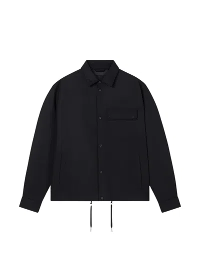 Armani Exchange Flap-pocket Jacket In Black