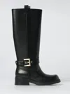 Armani Exchange Boots With Strap In Animal Print