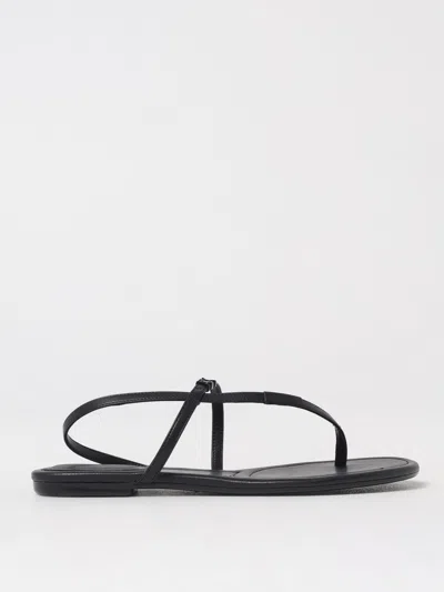 Armani Exchange Flat Sandals  Woman Color Black