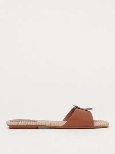 Armani Exchange Flat Sandals  Woman Color Leather