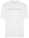 Armani Exchange T Shirts And Polos Beige In White