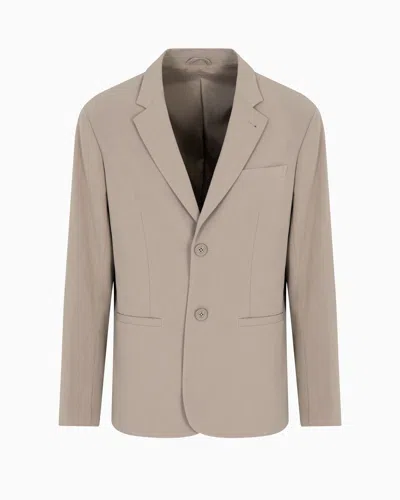 Armani Exchange Formal Jackets In Beige