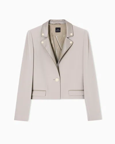 Armani Exchange Formal Jackets In Gray