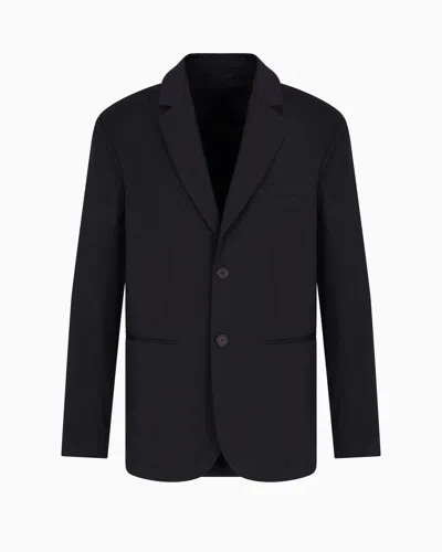 Armani Exchange Formal Jackets In Navy Blue