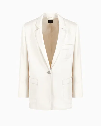 Armani Exchange Formal Jackets In White
