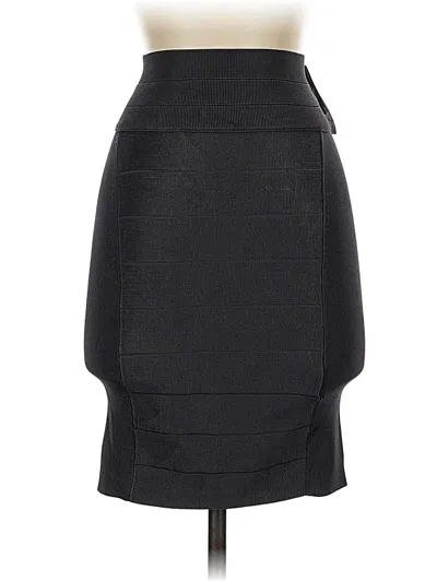 Pre-owned Armani Exchange Formal Skirt In Gray