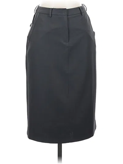 Pre-owned Armani Exchange Formal Skirt In Gray
