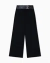 Armani Exchange Formal Trousers In Black