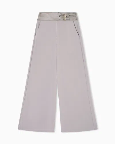 Armani Exchange Formal Trousers In Gray