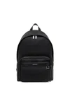 Armani Exchange Front-pocket Backpack In Black