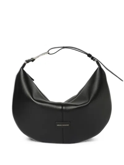 Armani Exchange Grained-effect Shoulder Bag In Pattern