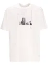 Armani Exchange Skyline T Shirt White In White