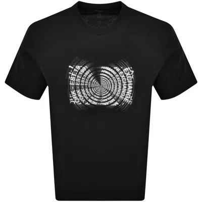 Armani Exchange Graphic T Shirt Black Spire