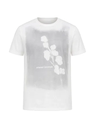 Armani Exchange Graphic-print Short-sleeve T-shirt In Multi