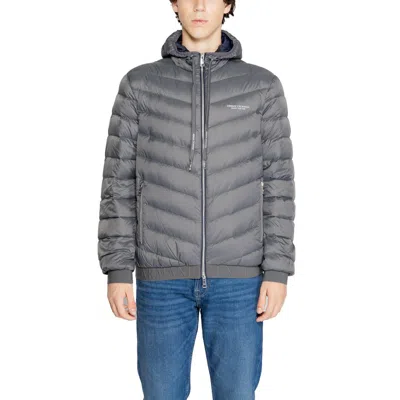 ARMANI EXCHANGE GRAY POLYESTER JACKET