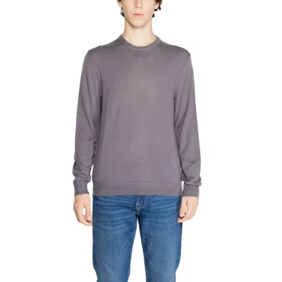 Armani Exchange Gray Wool Men's Sweater