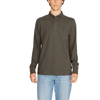 Armani Exchange Green Cotton T-shirt
