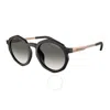 Armani Exchange Grey Gradient Geometric Ladies Sunglasses Ax4132su 815811 51