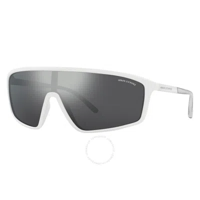 Armani Exchange Man Sunglasses Ax4119s In Grey Mirror Silver