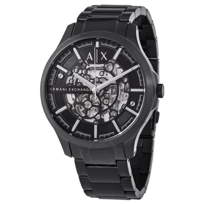 Armani Exchange Hampton Automatic Men's Watch Ax2418 In Black