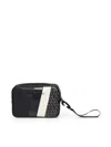 Armani Exchange Shoulder Bag With Contrasting Band
