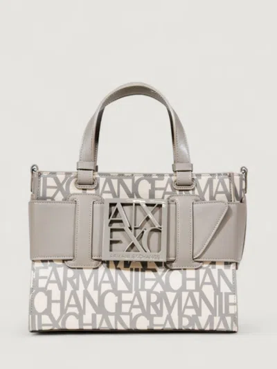 Armani Exchange Handbag  Woman Color Cream In White