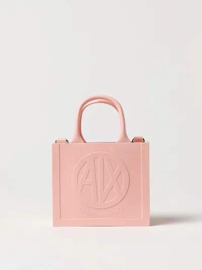 Armani Exchange Handbag  Woman In Pink