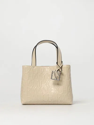 Armani Exchange Handbag  Woman Color Yellow Cream